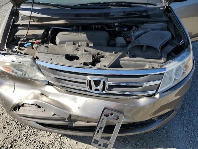 5FNRL5H6XCB146514 - 2012 HONDA ODYSSEY EXL أسمر صورة 12