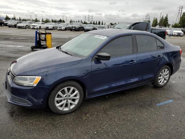 3VW2K7AJ1CM399387 - 2012 VOLKSWAGEN JETTA BASE 蓝色 照片 1