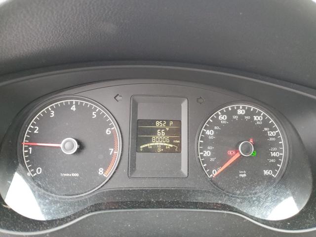 3VW2K7AJ1CM399387 - 2012 VOLKSWAGEN JETTA BASE 蓝色 照片 9