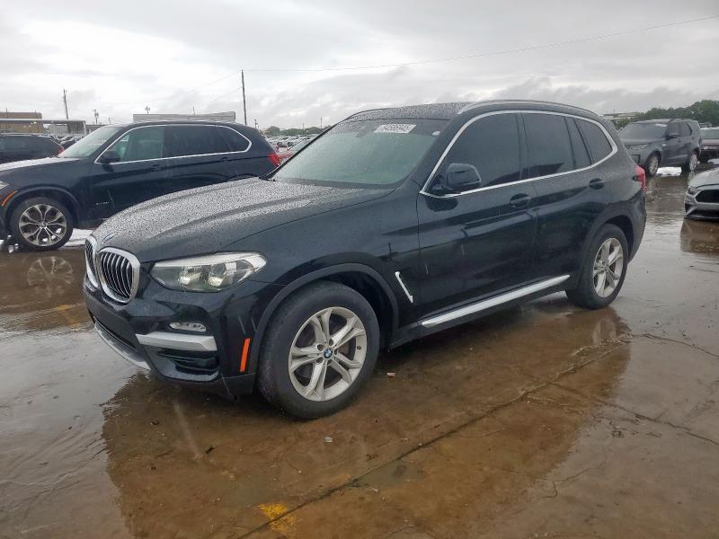 5UXTR7C54KLR45777 - 2019 BMW X3 SDRIVE30I BLACK photo 1