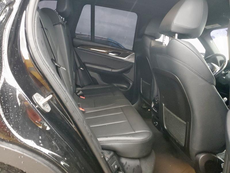 5UXTR7C54KLR45777 - 2019 BMW X3 SDRIVE30I BLACK photo 11