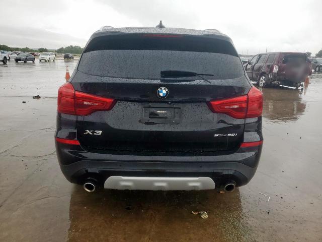 5UXTR7C54KLR45777 - 2019 BMW X3 SDRIVE30I BLACK photo 6
