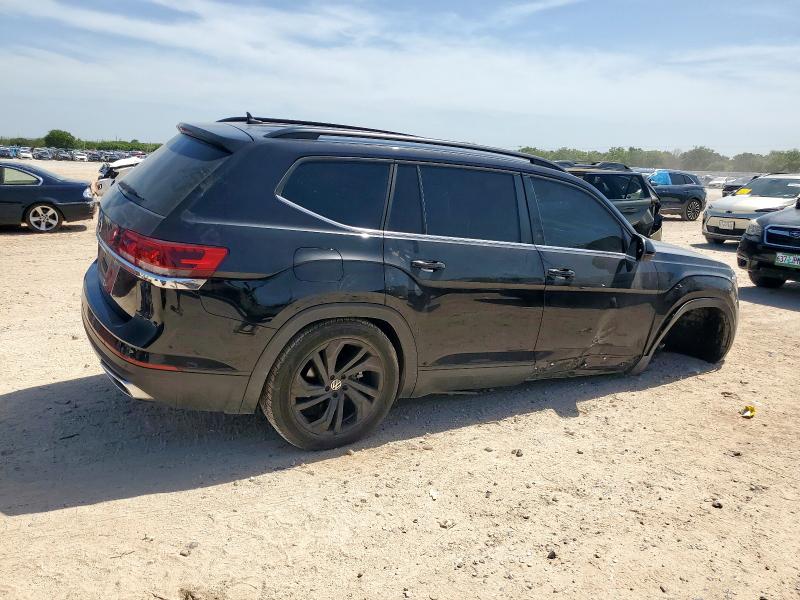 1V2WP2CA4NC507624 - 2022 VOLKSWAGEN ATLAS SE Siyah fotoğraf 3