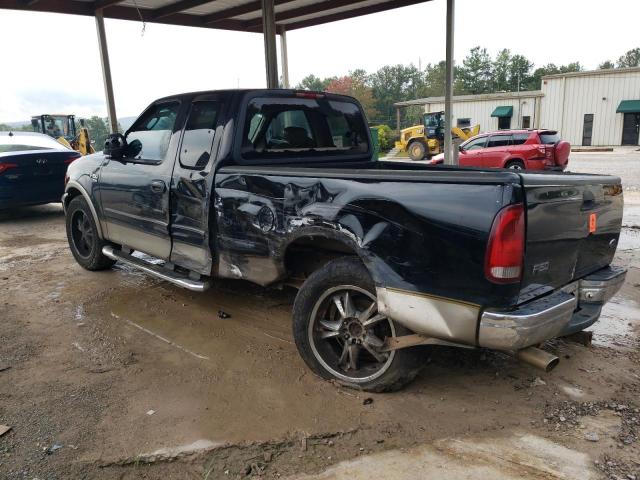 1FTRX17L33NB33075 - 2003 FORD F150 BLACK photo 2