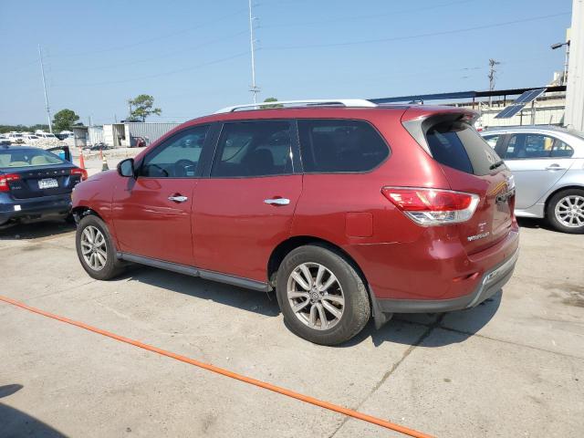 5N1AR2MN5EC727714 - 2014 NISSAN PATHFINDER S RED photo 2