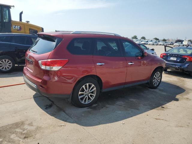 5N1AR2MN5EC727714 - 2014 NISSAN PATHFINDER S RED photo 3
