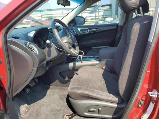 5N1AR2MN5EC727714 - 2014 NISSAN PATHFINDER S RED photo 7
