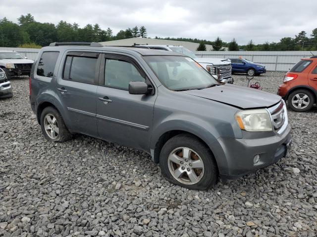 5FNYF4H41AB021846 - 2010 HONDA PILOT EX GRAY photo 4