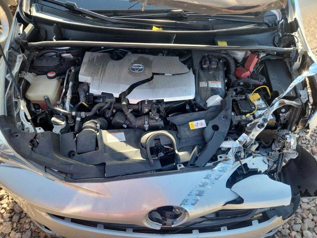 JTDKARFU3G3018411 - 2016 TOYOTA PRIUS 银色 照片 11