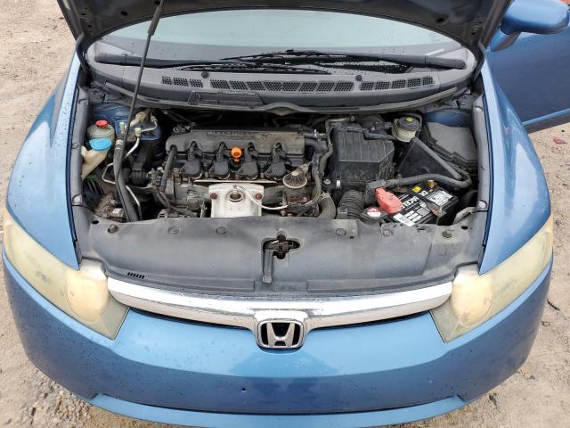 1HGFA165X8L113143 - 2008 HONDA CIVIC LX BLUE photo 11