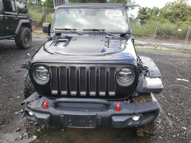 1C4HJXFN0LW263652 - 2020 JEEP WRANGLER RUBICON BLACK photo 5