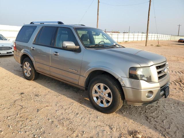 1FMFU19568LA61913 - 2008 FORD EXPEDITION LIMITED SILVER photo 4