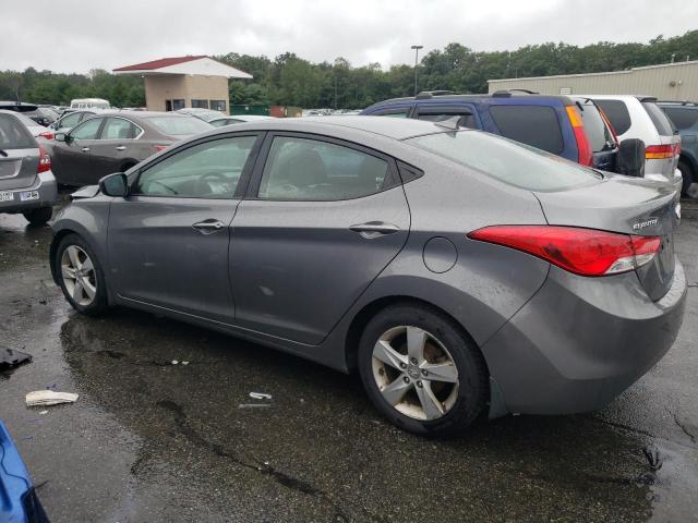 5NPDH4AE0CH137734 - 2012 HYUNDAI ELANTRA GLS GRAY photo 2