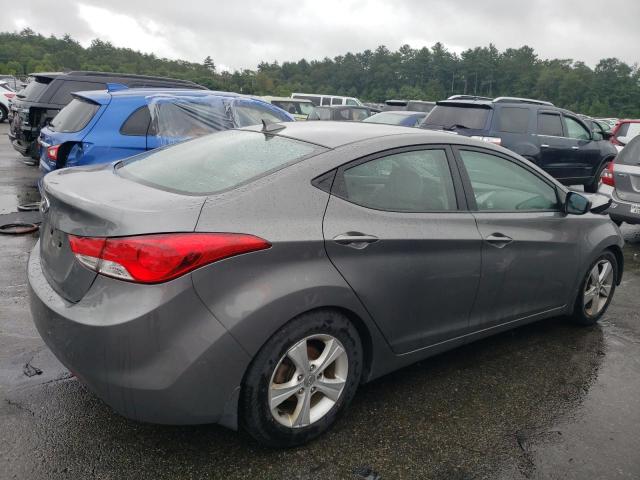 5NPDH4AE0CH137734 - 2012 HYUNDAI ELANTRA GLS GRAY photo 3