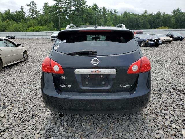 JN8AS5MV4DW111627 - 2013 NISSAN ROGUE S BLACK photo 6