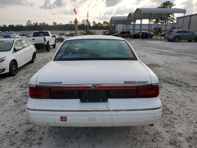 2MELM74W2VX691130 - 1997 MERCURY MARQU GRND GS WHITE photo 6