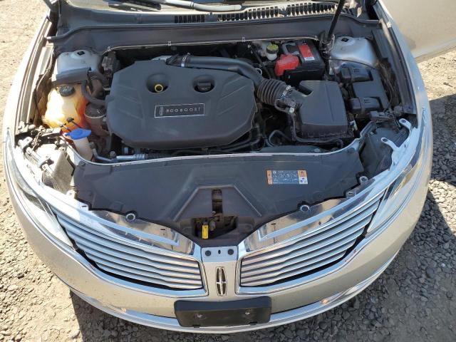 3LN6L2G95DR821596 - 2013 LINCOLN MKZ SILVER photo 11
