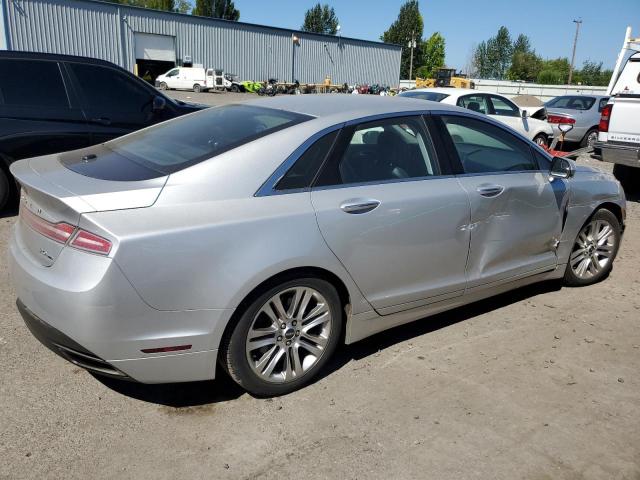3LN6L2G95DR821596 - 2013 LINCOLN MKZ SILVER photo 3