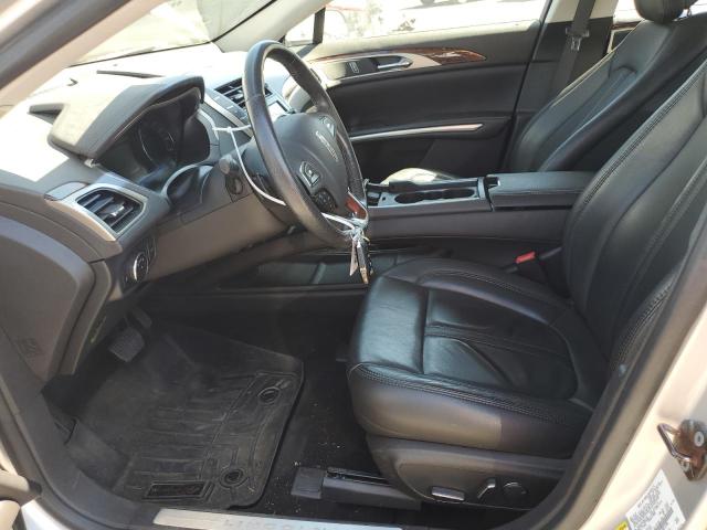 3LN6L2G95DR821596 - 2013 LINCOLN MKZ SILVER photo 7