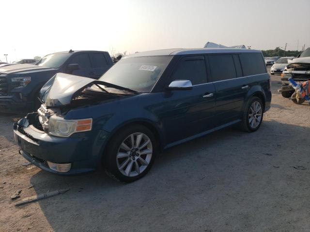 2FMHK6DT4BBD13778 - 2011 FORD FLEX LIMITED TURQUOISE photo 1