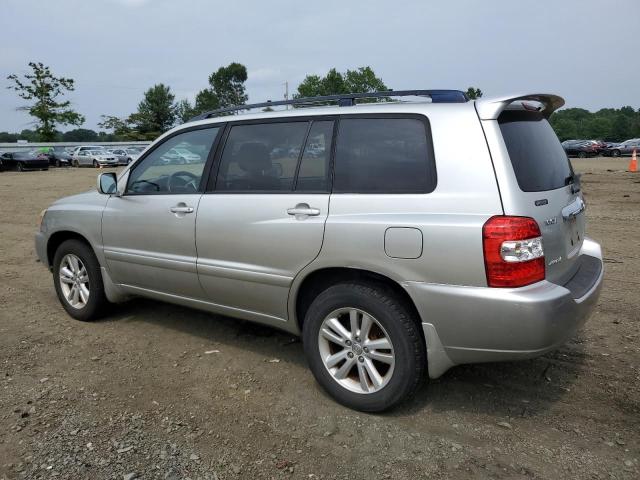 JTEEW21A860020217 - 2006 TOYOTA HIGHLANDER HYBRID SILVER photo 2