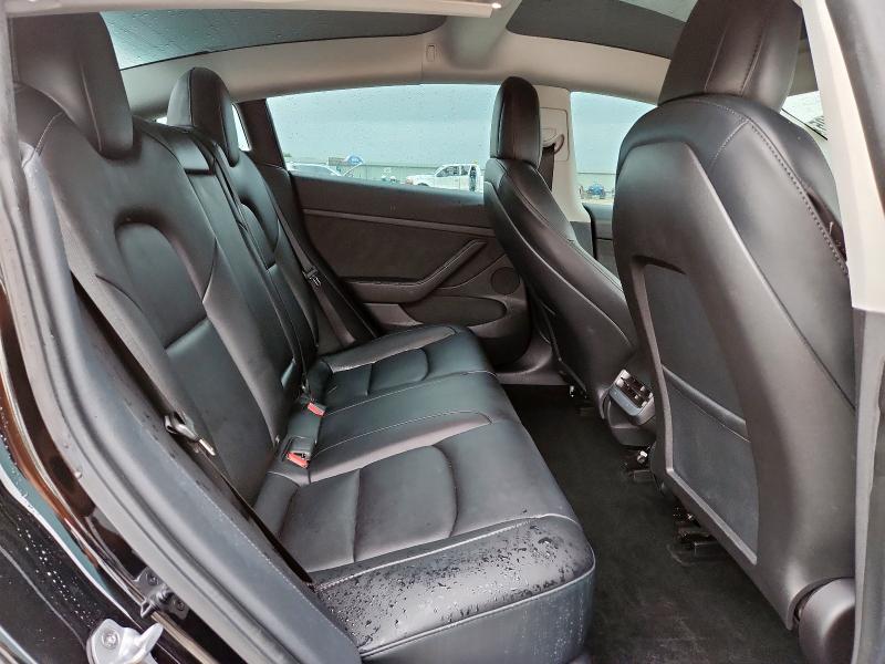 5YJ3E1EA2NF331046 - 2022 TESLA MODEL 3 黑色 照片 10