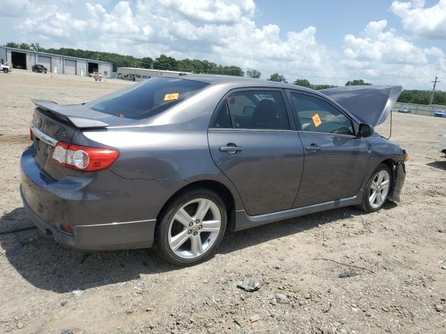 5YFBU4EE0DP148377 - 2013 TOYOTA COROLLA BASE ნაცრისფერი ფოტო 3