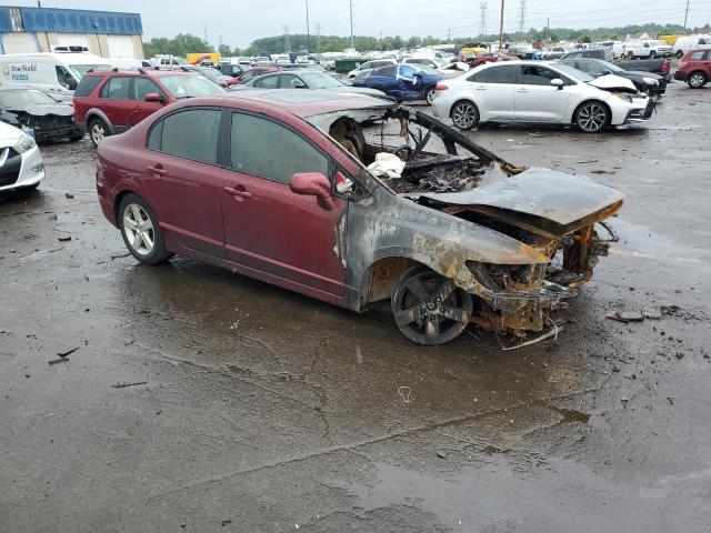 1HGFA15898L019993 - 2008 HONDA CIVIC EX BURGUNDY photo 4