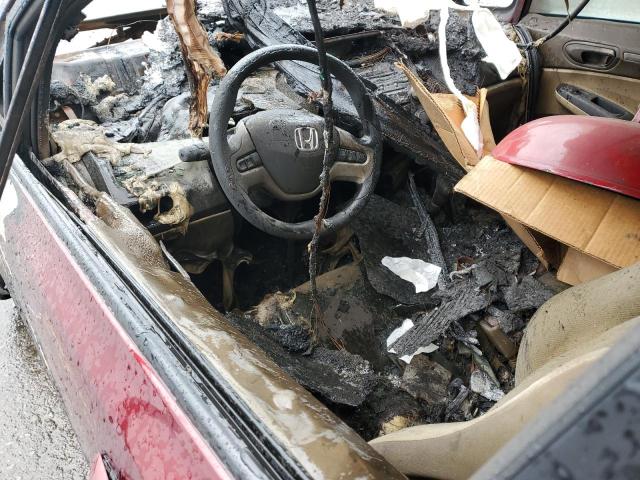 1HGFA15898L019993 - 2008 HONDA CIVIC EX BURGUNDY photo 8