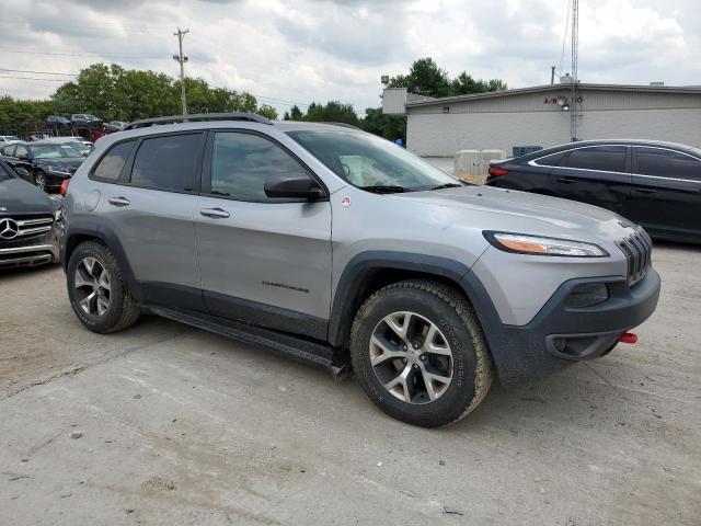 1C4PJMBBXHW510012 - 2017 JEEP CHEROKEE TRAILHAWK GRAY photo 4