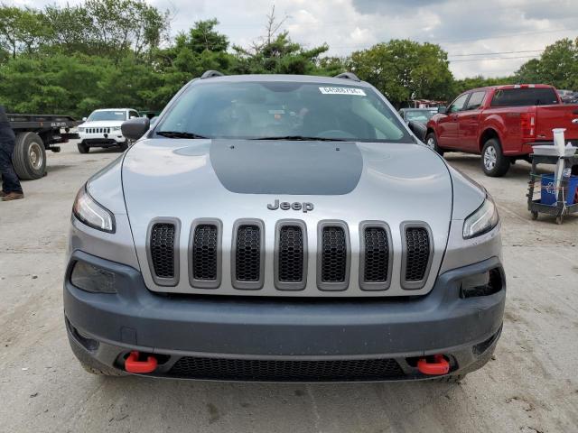 1C4PJMBBXHW510012 - 2017 JEEP CHEROKEE TRAILHAWK GRAY photo 5