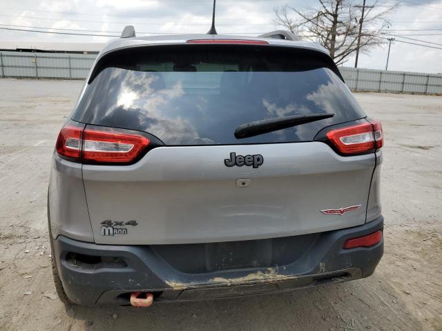 1C4PJMBBXHW510012 - 2017 JEEP CHEROKEE TRAILHAWK GRAY photo 6