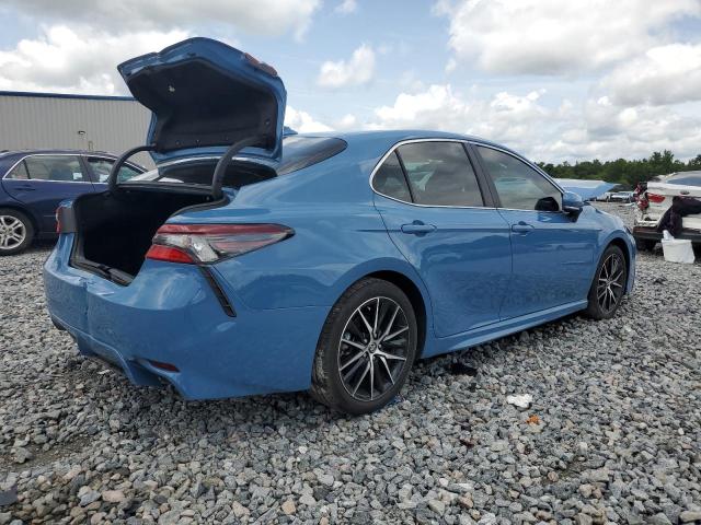 4T1S31AK1RU075328 - 2024 TOYOTA CAMRY SE NIGHT SHADE BLUE photo 3