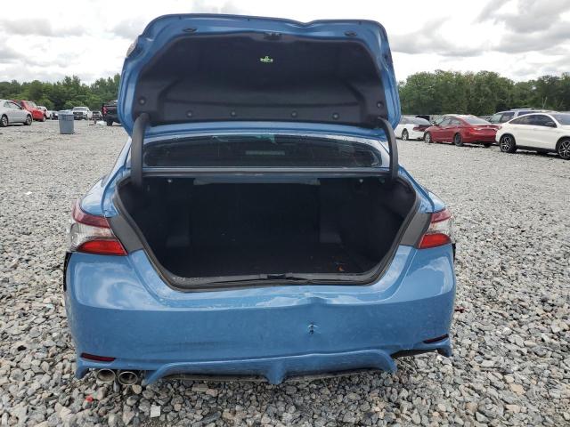 4T1S31AK1RU075328 - 2024 TOYOTA CAMRY SE NIGHT SHADE BLUE photo 6