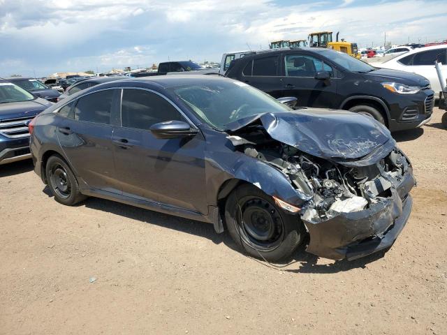 19XFC2F62KE041314 - 2019 HONDA CIVIC LX GRAY photo 4