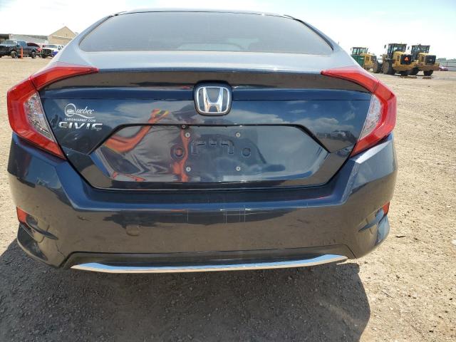 19XFC2F62KE041314 - 2019 HONDA CIVIC LX GRAY photo 6