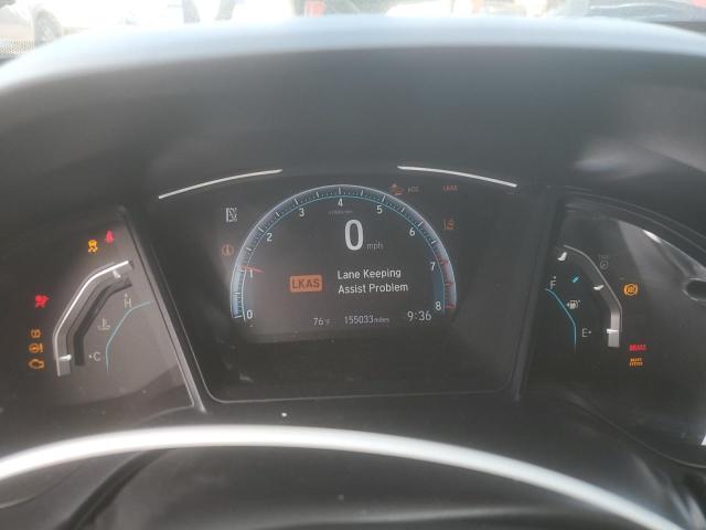 19XFC2F62KE041314 - 2019 HONDA CIVIC LX GRAY photo 9