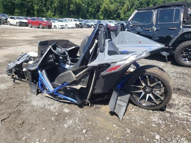 57XAARGB6M8145829 - 2021 POLARIS SLINGSHOT R GRAY photo 2