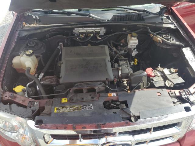 1FMCU9DG9CKB47967 - 2012 FORD ESCAPE XLT Қызыл фото 11