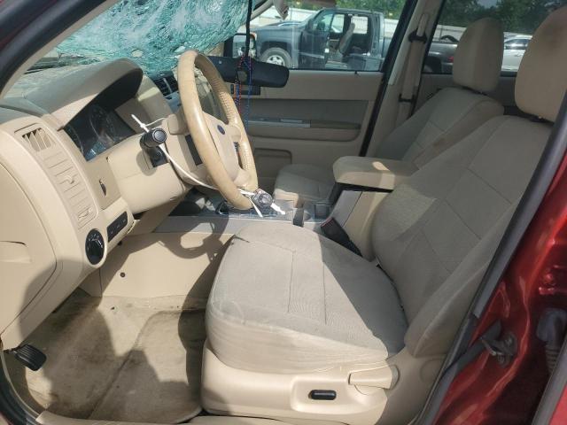 1FMCU9DG9CKB47967 - 2012 FORD ESCAPE XLT Қызыл фото 7