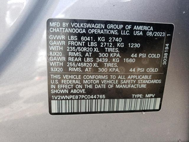 1V2WNPE87PC044765 - 2023 VOLKSWAGEN ID.4 PRO S 灰色 照片 13
