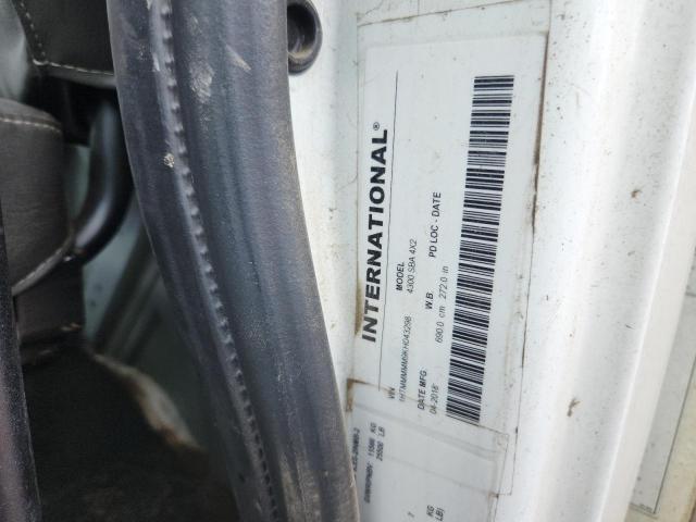 1HTMMMMM9KH043298 - 2019 INTERNATIONAL 4000 4300 白色 照片 10