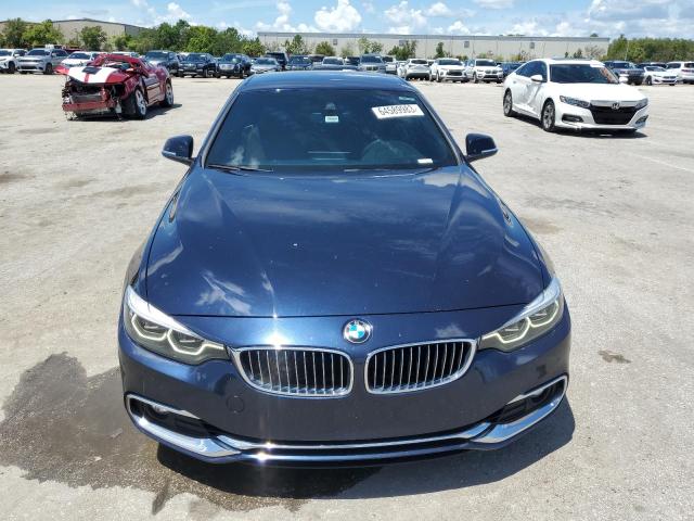 WBA4Z1C56KEE48592 - 2019 BMW 430I BLUE photo 5