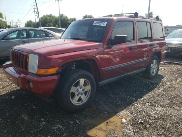 1J8HG48KX6C272356 - 2006 JEEP COMMANDER 栗色 照片 1