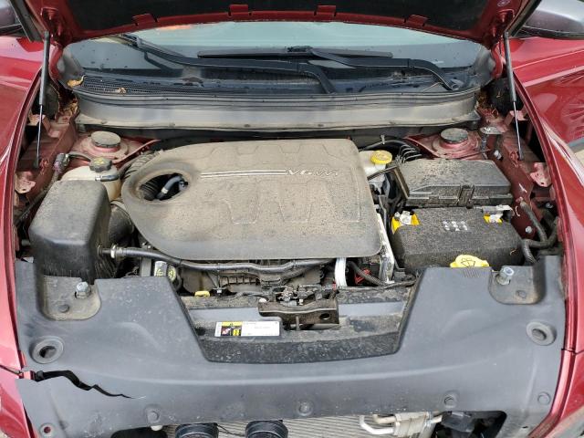 1C4PJMBS2HD227986 - 2017 JEEP CHEROKEE TRAILHAWK BURGUNDY photo 12