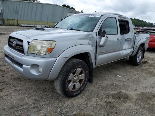 5TEJU62N28Z500161 - 2008 TOYOTA TACOMA DOUBLE CAB PRERUNNER SILVER photo 1