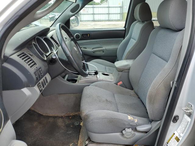 5TEJU62N28Z500161 - 2008 TOYOTA TACOMA DOUBLE CAB PRERUNNER SILVER photo 7