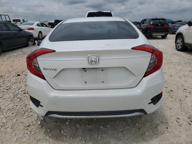 19XFC2F68KE032116 - 2019 HONDA CIVIC LX WHITE photo 6