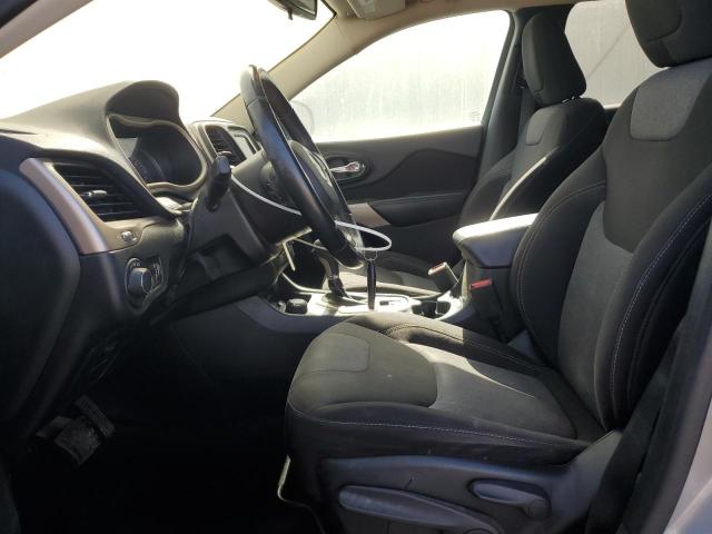 1C4PJMAS2HW665123 - 2017 JEEP CHEROKEE SPORT SILVER photo 7