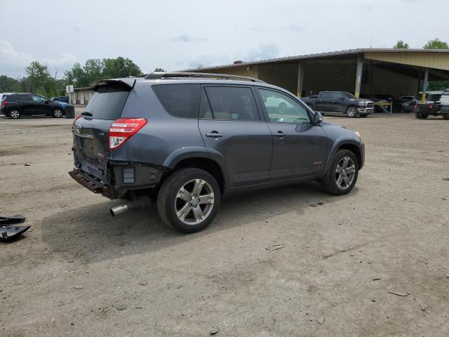 JTMRF4DV5A5034037 - 2010 TOYOTA RAV4 SPORT GRAY photo 3